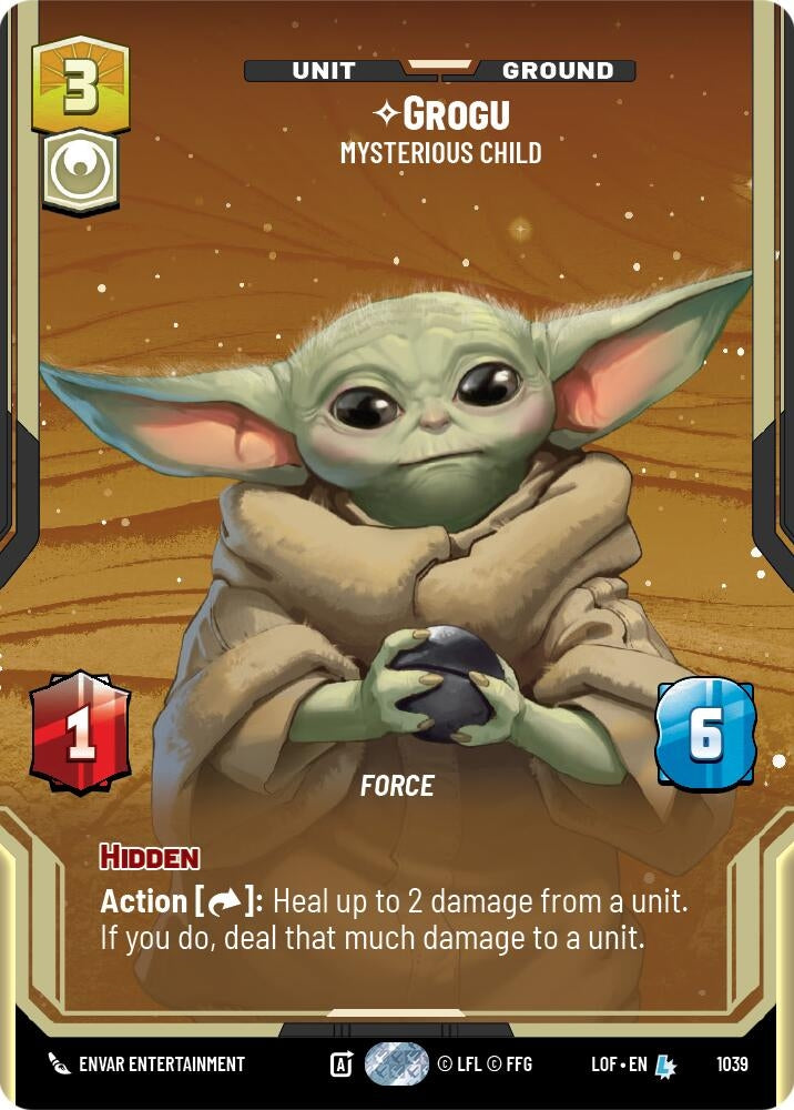 Image for Grogu - Mysterious Child (Prestige) - Star Wars: Unlimited