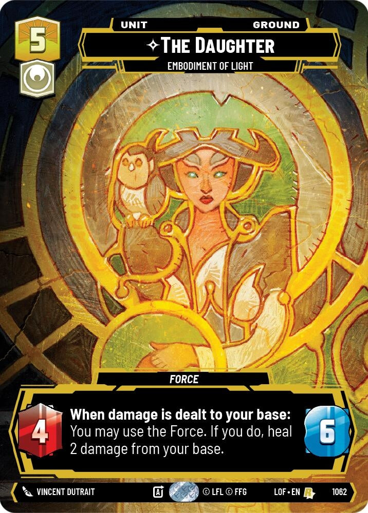 Image for The Daughter - Embodiment of Light (Prestige) - Star Wars: Unlimited