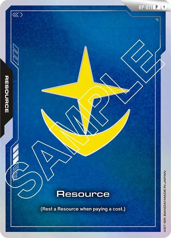 Image for Resource (RP-011) (Earth Federation Force) - Gundam Card Game