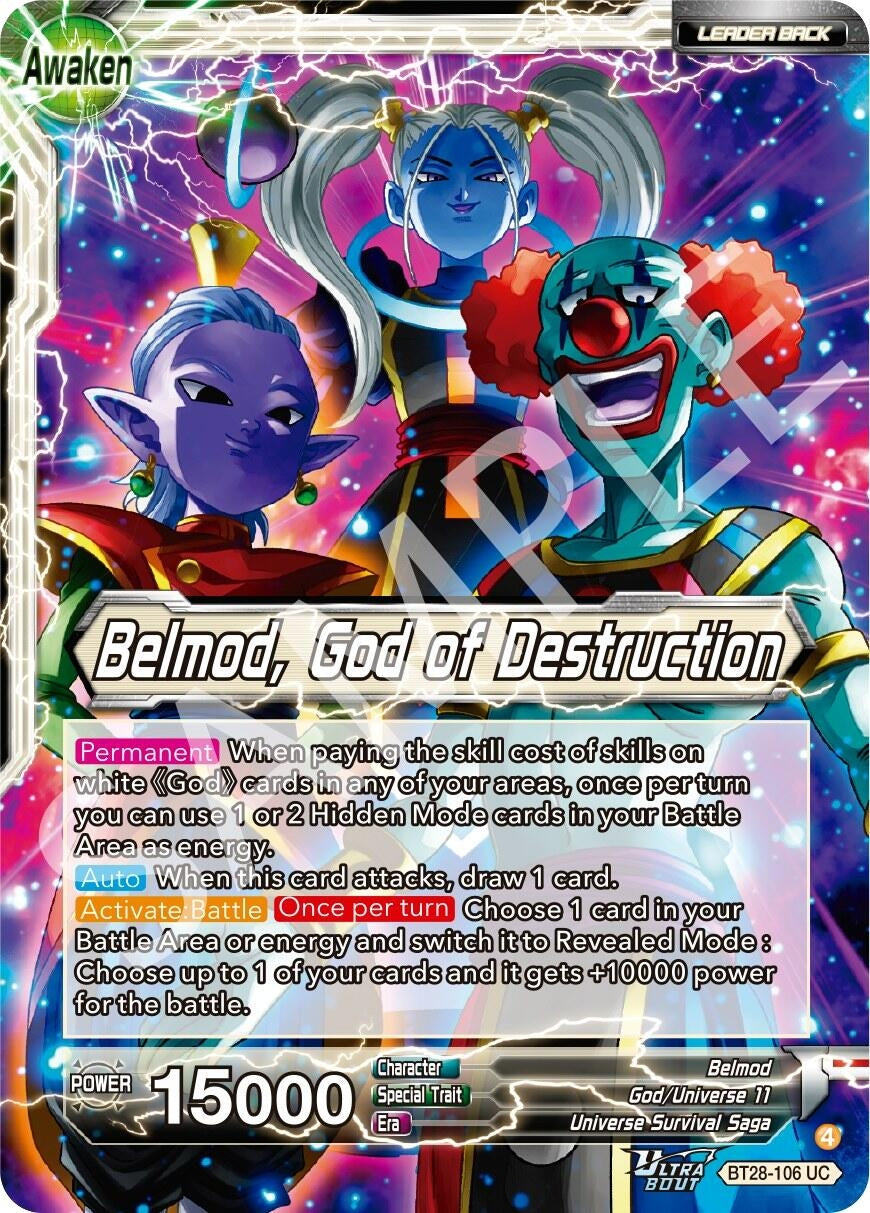 Image for Belmod // Belmod, God of Destruction - Dragon Ball Super: Masters