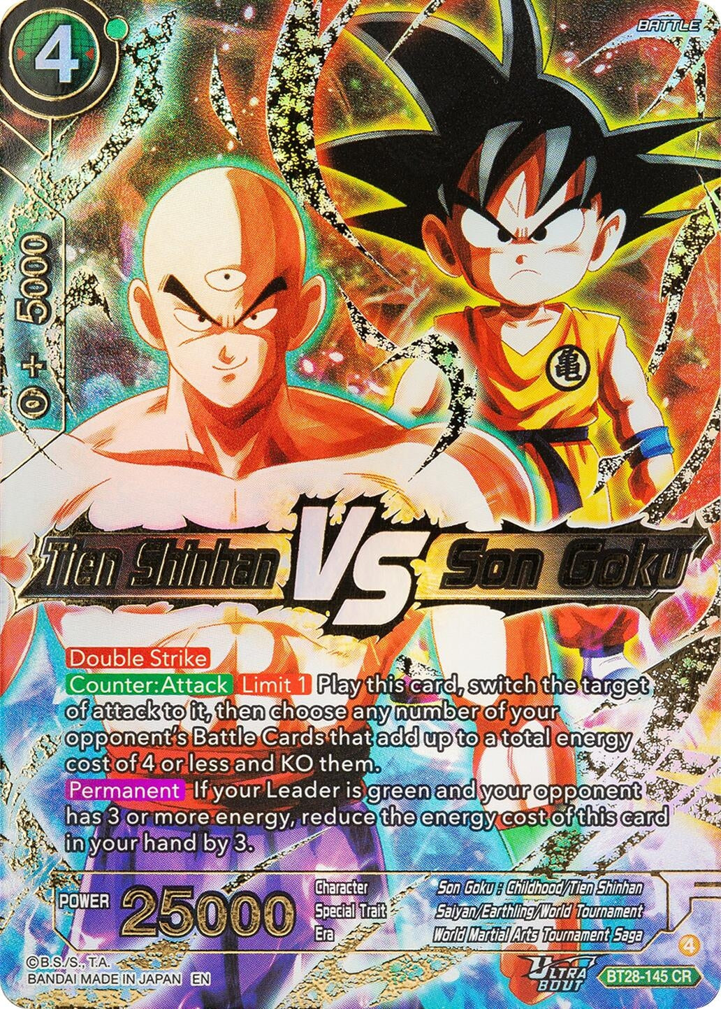 Image for Tien Shinhan VS Son Goku - Dragon Ball Super: Masters