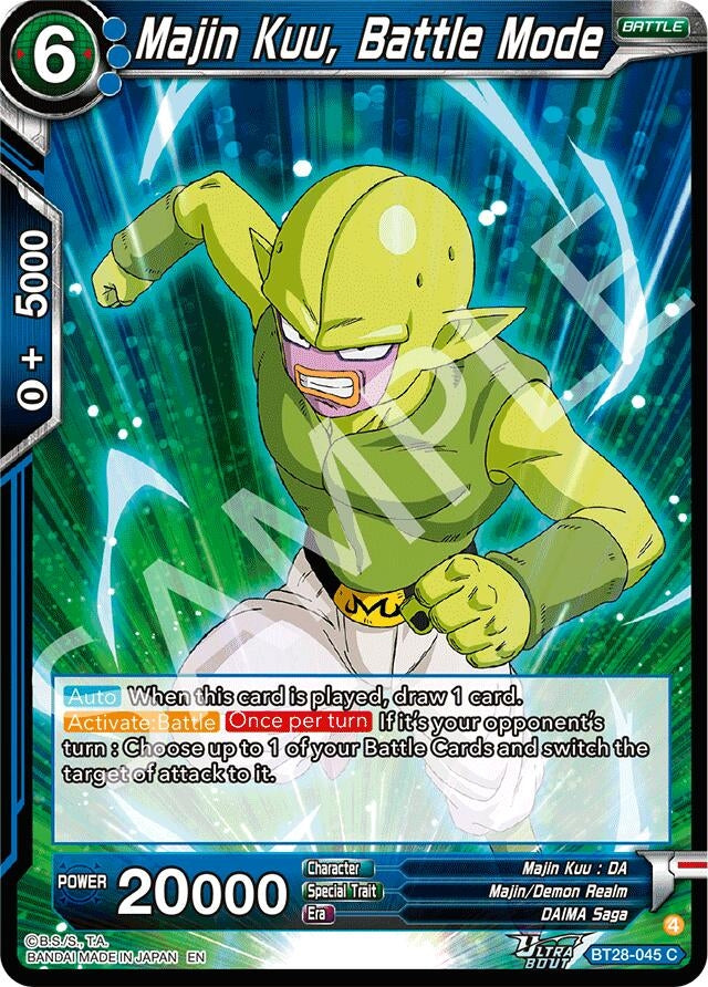 Image for Majin Kuu, Battle Mode - Dragon Ball Super: Masters