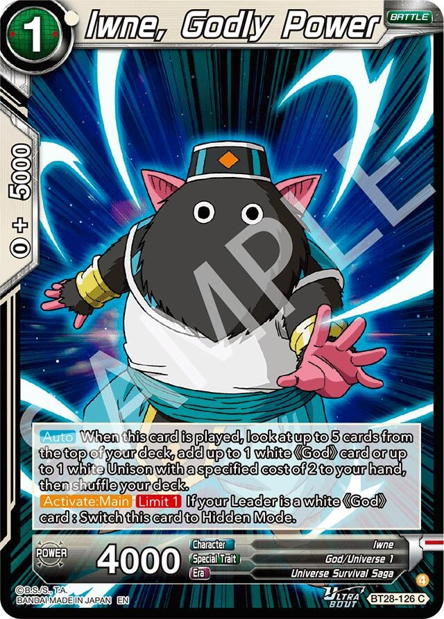 Image for Iwne, Godly Power - Dragon Ball Super: Masters