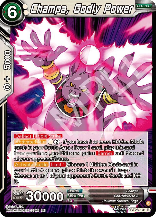 Image for Champa, Godly Power - Dragon Ball Super: Masters