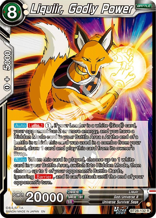 Image for Liquiir, Godly Power - Dragon Ball Super: Masters