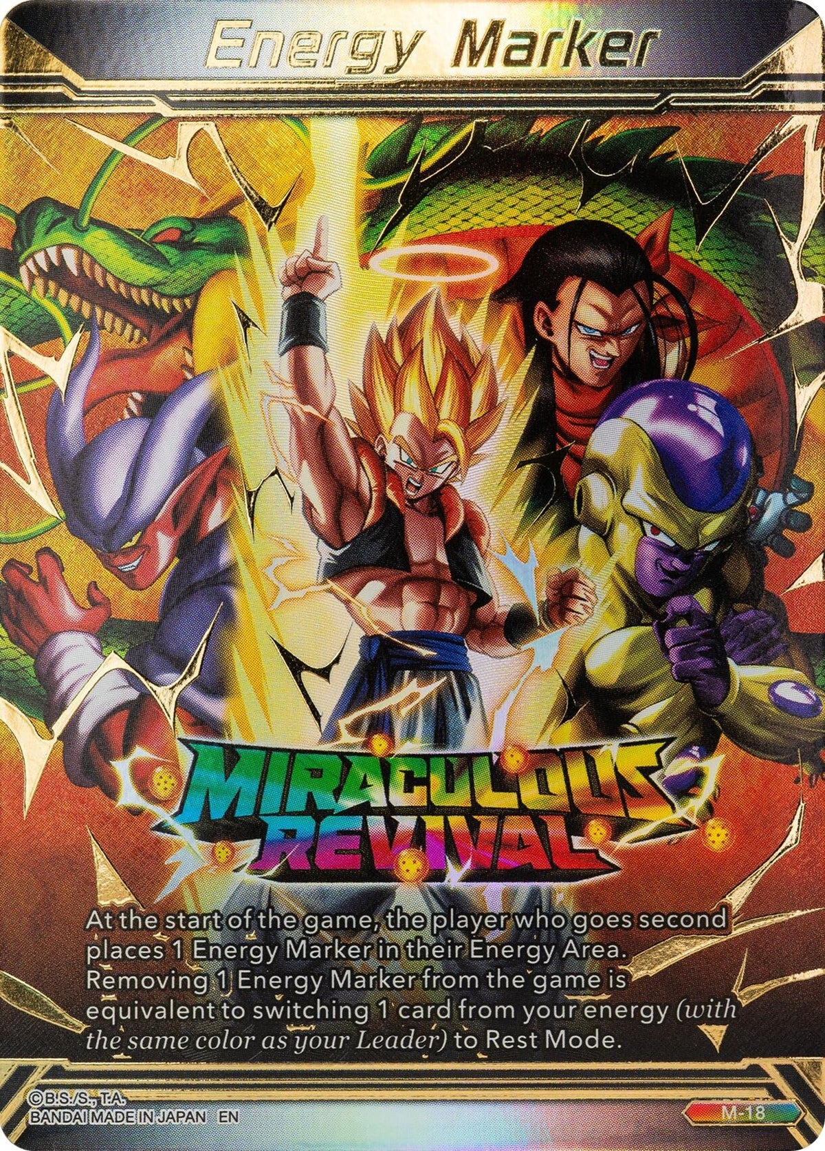 Image for Energy Marker - Miraculous Revival (M-18) - Dragon Ball Super: Masters