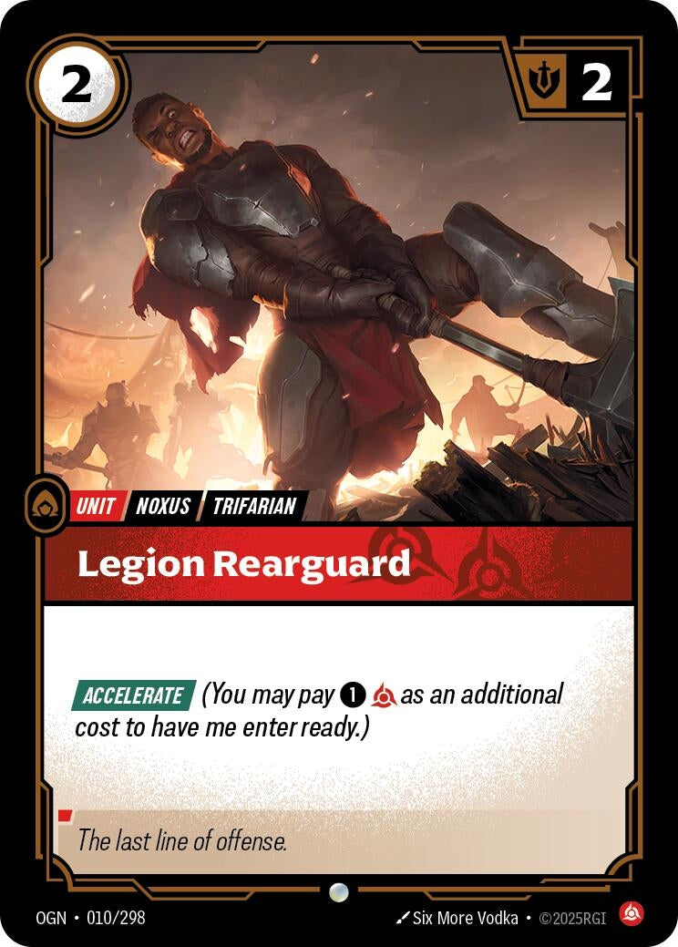 Image for Legion Rearguard - Riftbound: League of Legends Trading Card Game