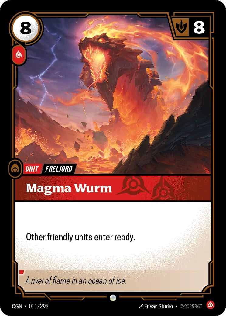 Image for Magma Wurm - Riftbound: League of Legends Trading Card Game