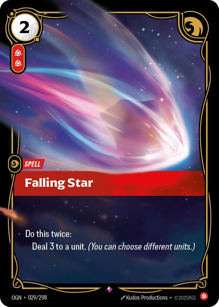 Image for Falling Star - Riftbound: League of Legends Trading Card Game