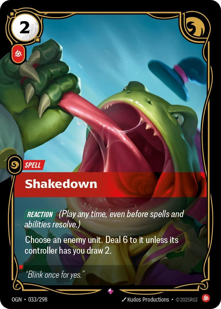 Image for Shakedown - Riftbound: League of Legends Trading Card Game