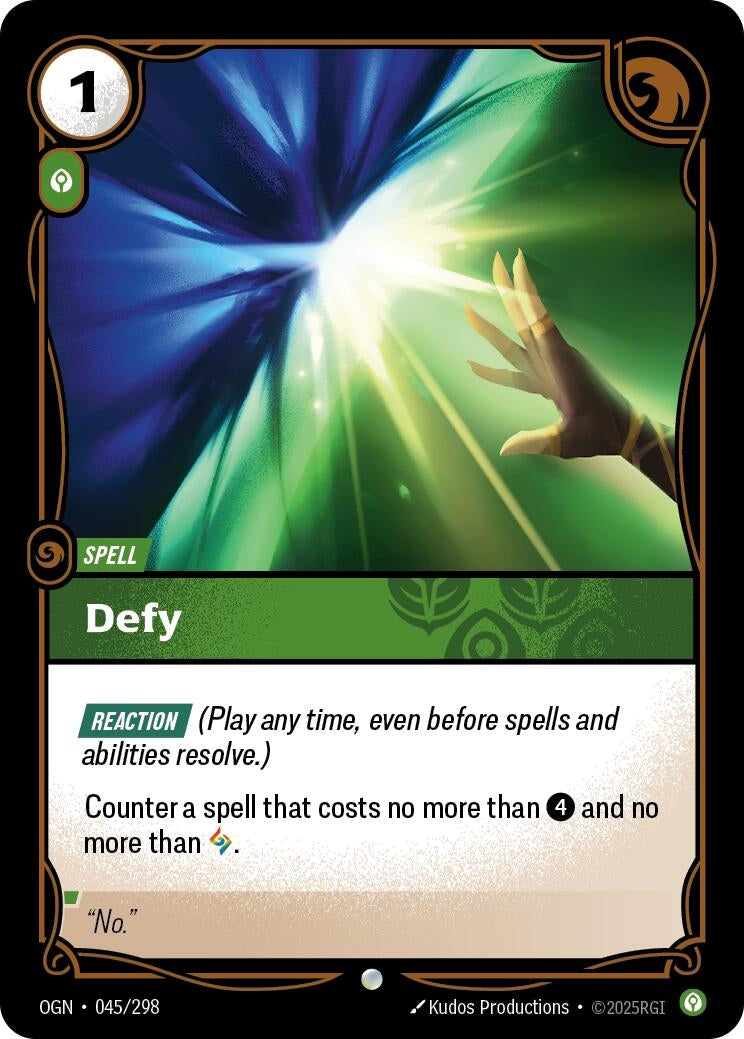 Image for Defy - Riftbound: League of Legends Trading Card Game
