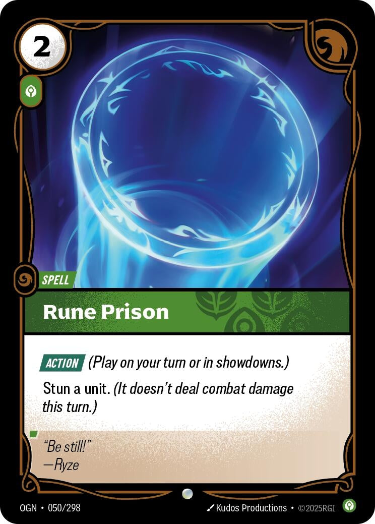 Image for Rune Prison - Riftbound: League of Legends Trading Card Game