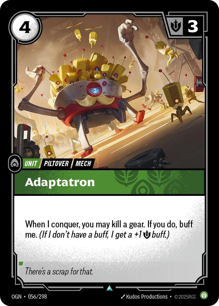 Image for Adaptatron - Riftbound: League of Legends Trading Card Game