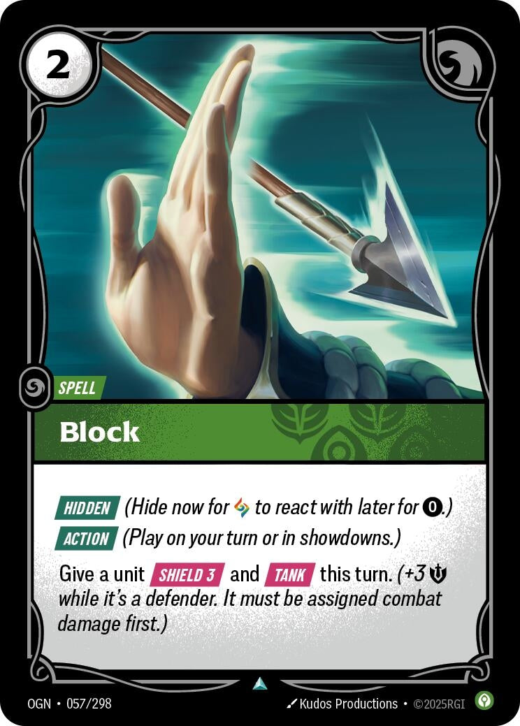 Image for Block - Riftbound: League of Legends Trading Card Game
