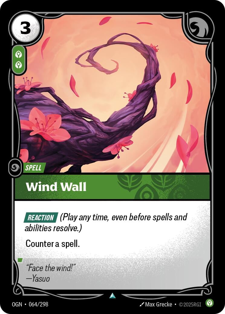 Image for Wind Wall - Riftbound: League of Legends Trading Card Game