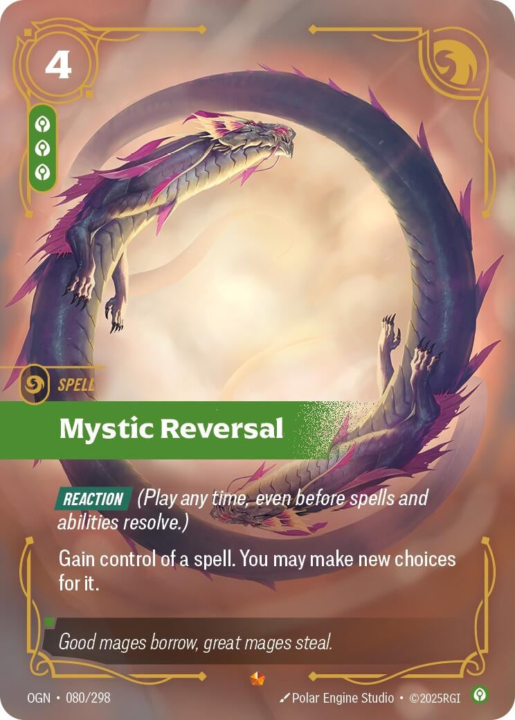 Image for Mystic Reversal - Riftbound: League of Legends Trading Card Game