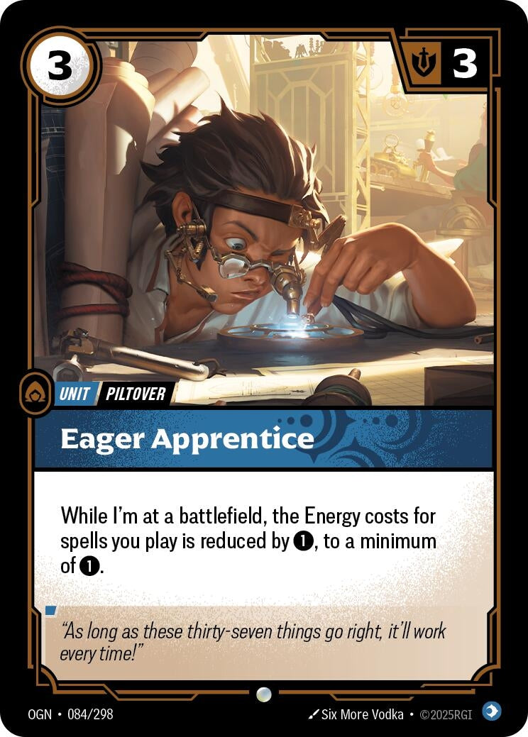 Image for Eager Apprentice - Riftbound: League of Legends Trading Card Game