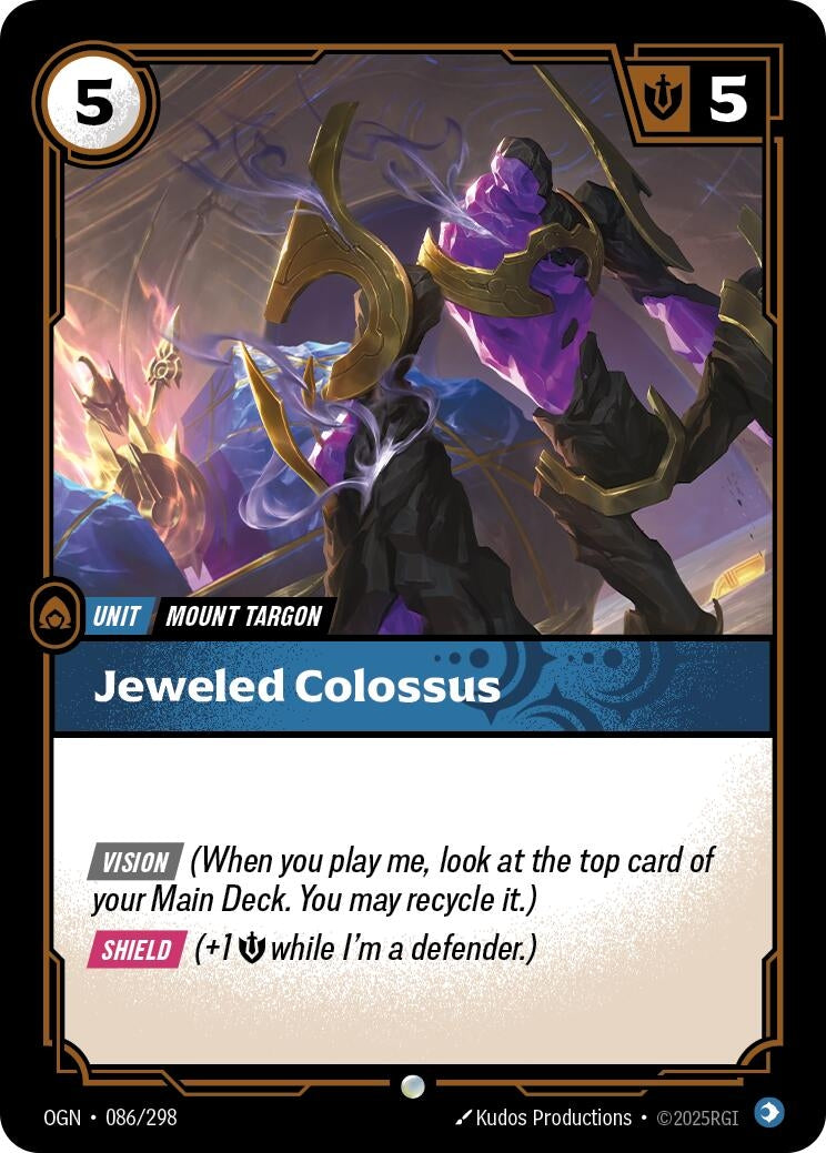Image for Jeweled Colossus - Riftbound: League of Legends Trading Card Game
