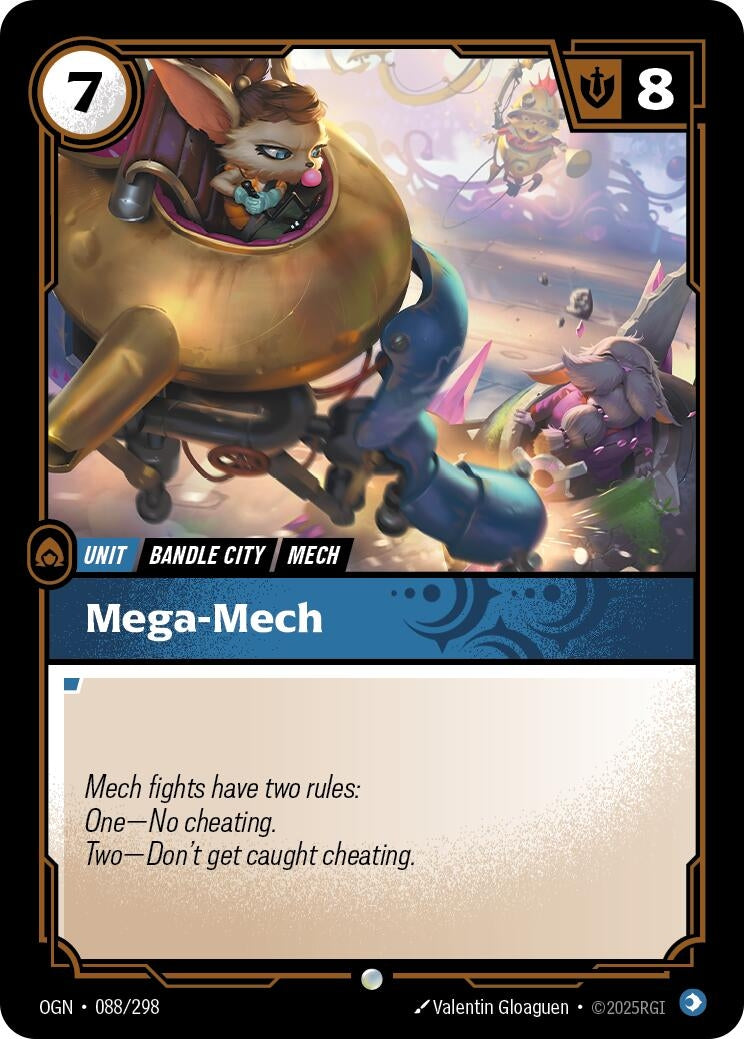 Image for Mega-Mech - Riftbound: League of Legends Trading Card Game