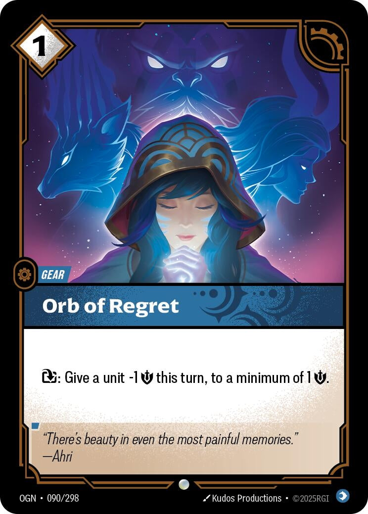 Image for Orb of Regret - Riftbound: League of Legends Trading Card Game