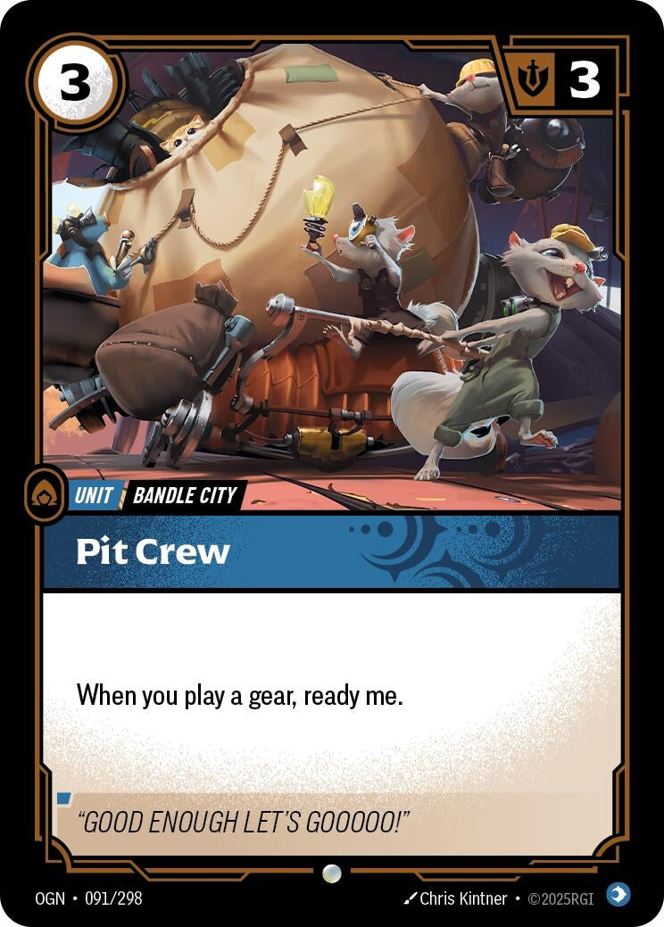 Image for Pit Crew - Riftbound: League of Legends Trading Card Game