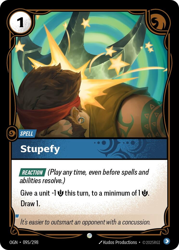 Image for Stupefy - Riftbound: League of Legends Trading Card Game
