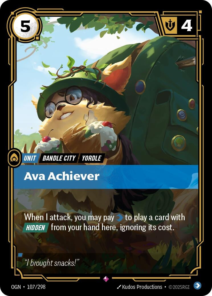 Image for Ava Achiever - Riftbound: League of Legends Trading Card Game