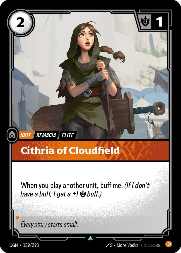 Image for Cithria of Cloudfield - Riftbound: League of Legends Trading Card Game