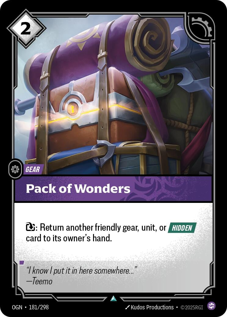 Image for Pack of Wonders - Riftbound: League of Legends Trading Card Game