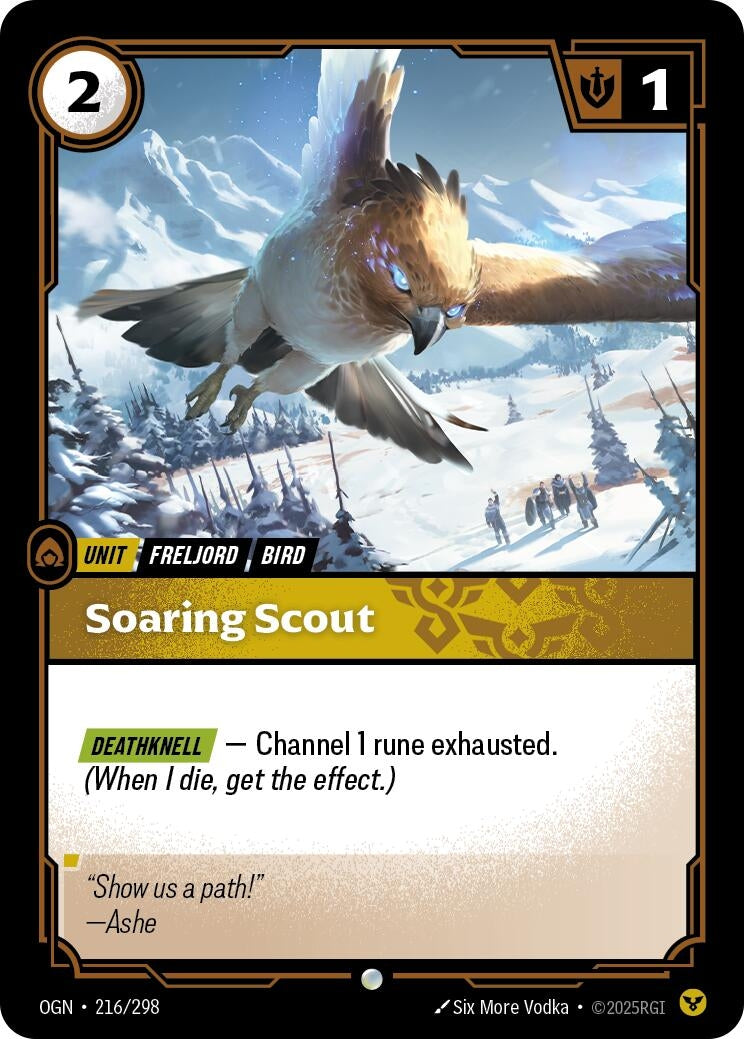 Image for Soaring Scout - Riftbound: League of Legends Trading Card Game