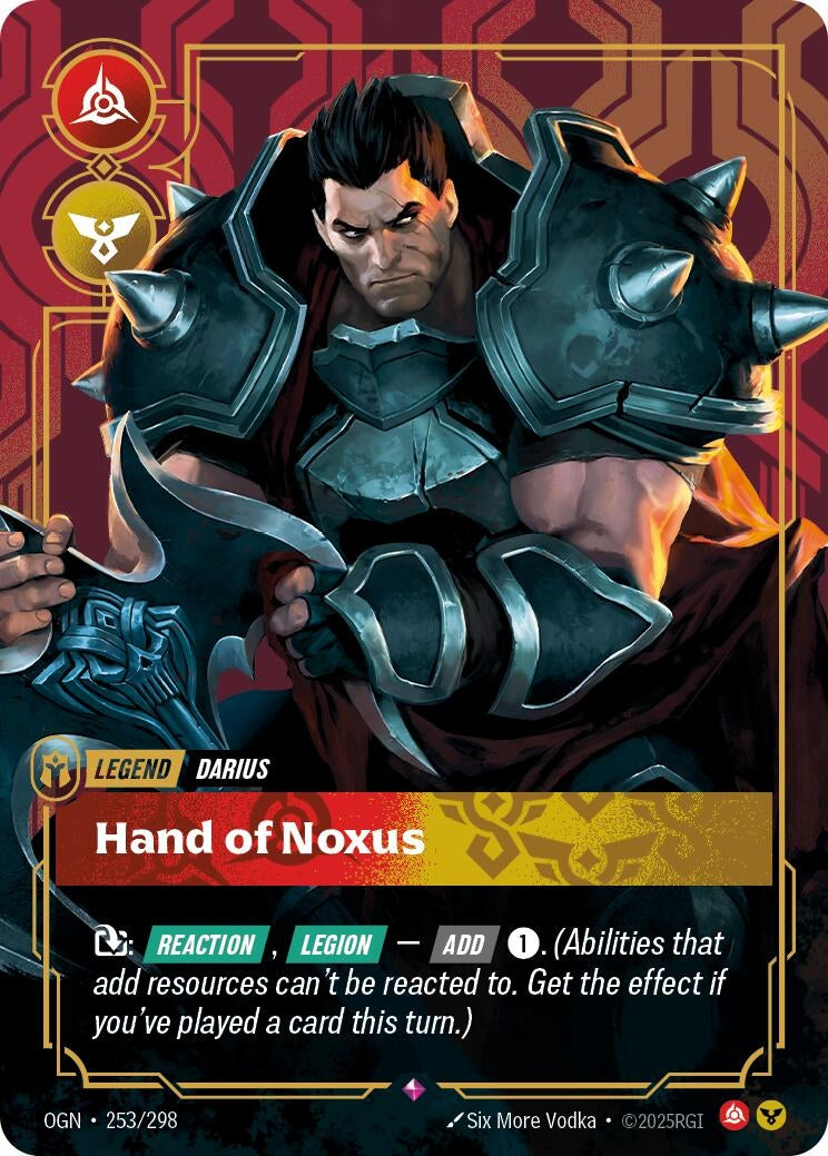 Image for Darius, Hand of Noxus - Riftbound: League of Legends Trading Card Game