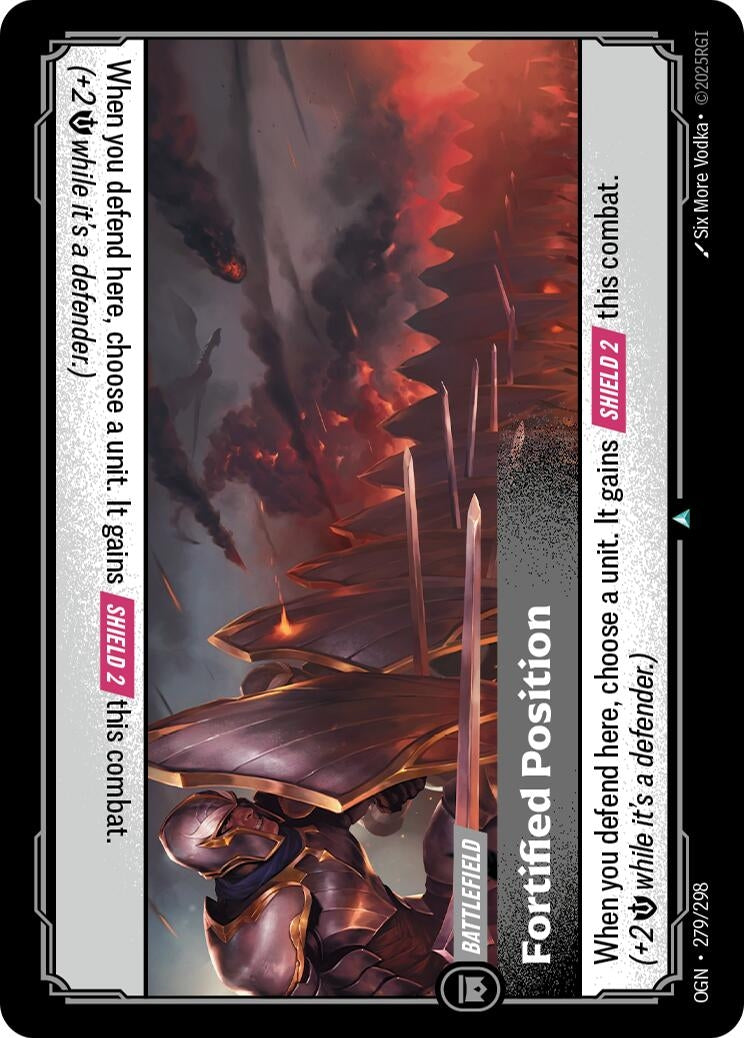 Image for Fortified Position - Riftbound: League of Legends Trading Card Game