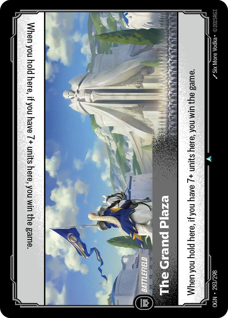 Image for The Grand Plaza - Riftbound: League of Legends Trading Card Game