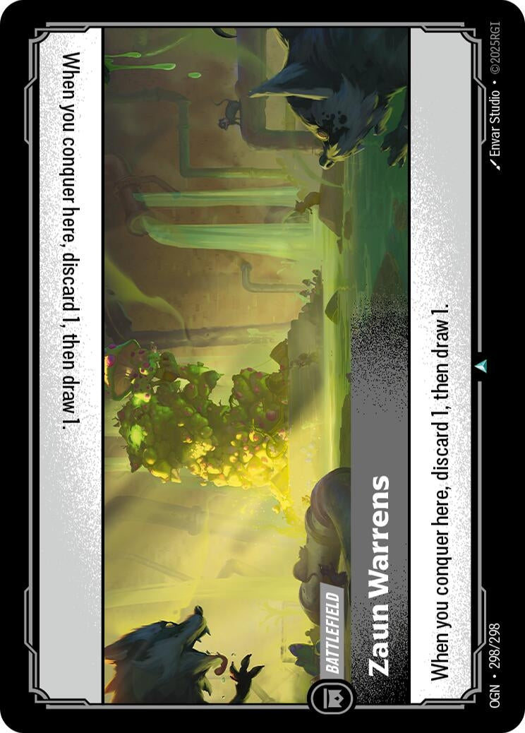 Image for Zaun Warrens - Riftbound: League of Legends Trading Card Game