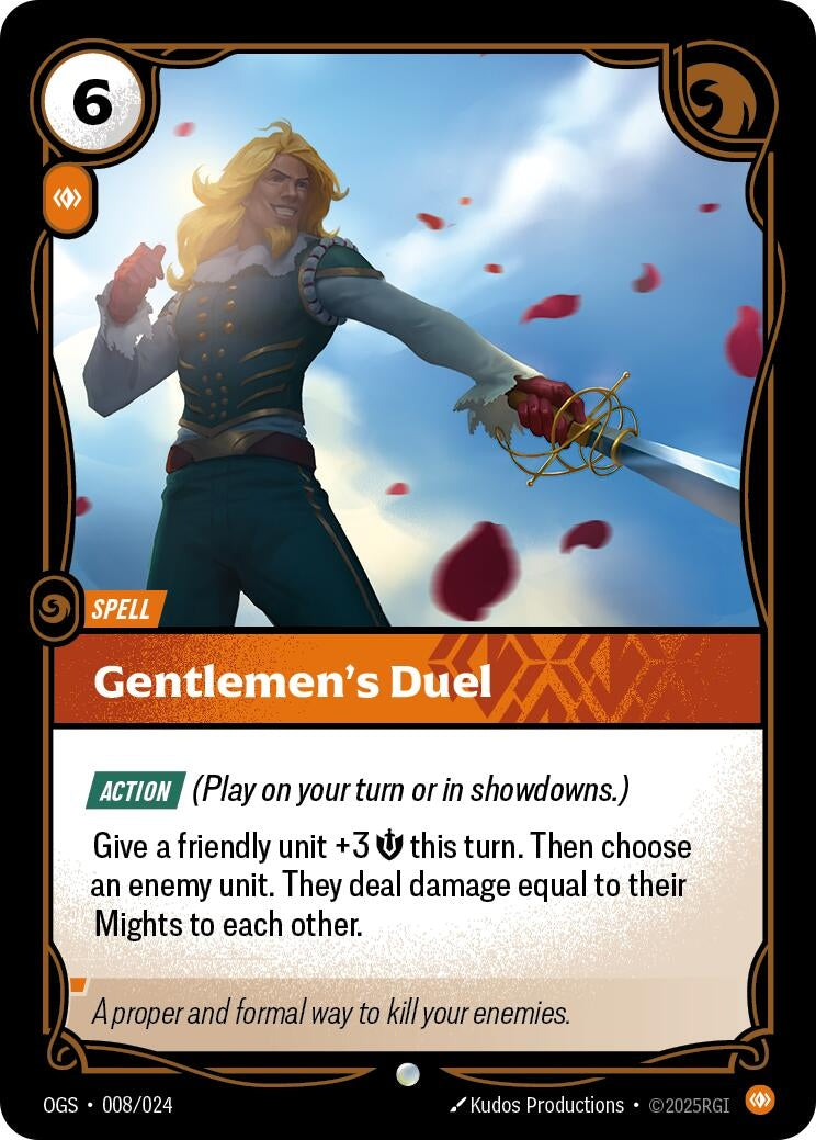 Image for Gentlemen's Duel - Riftbound: League of Legends Trading Card Game