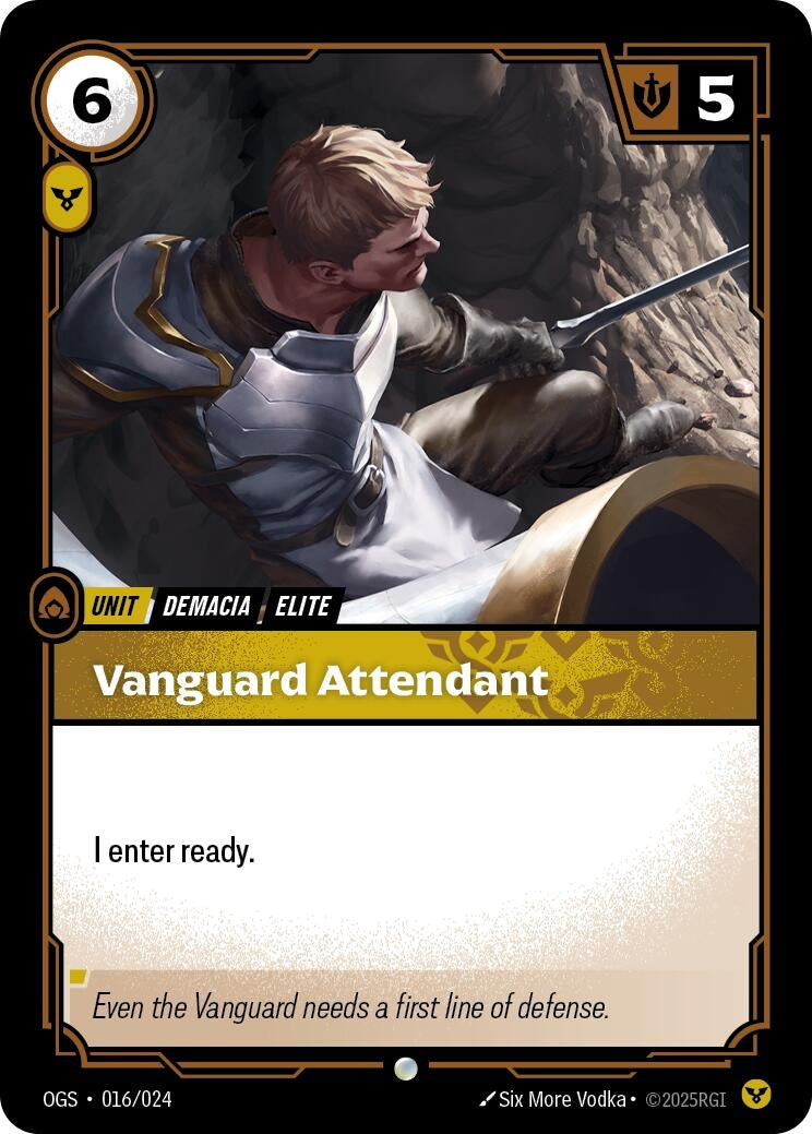 Image for Vanguard Attendant - Riftbound: League of Legends Trading Card Game