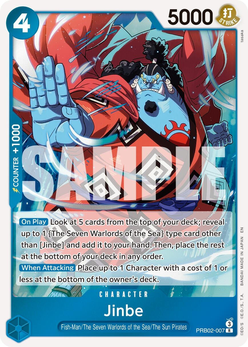 Image for Jinbe - PRB02-007 - One Piece Card Game