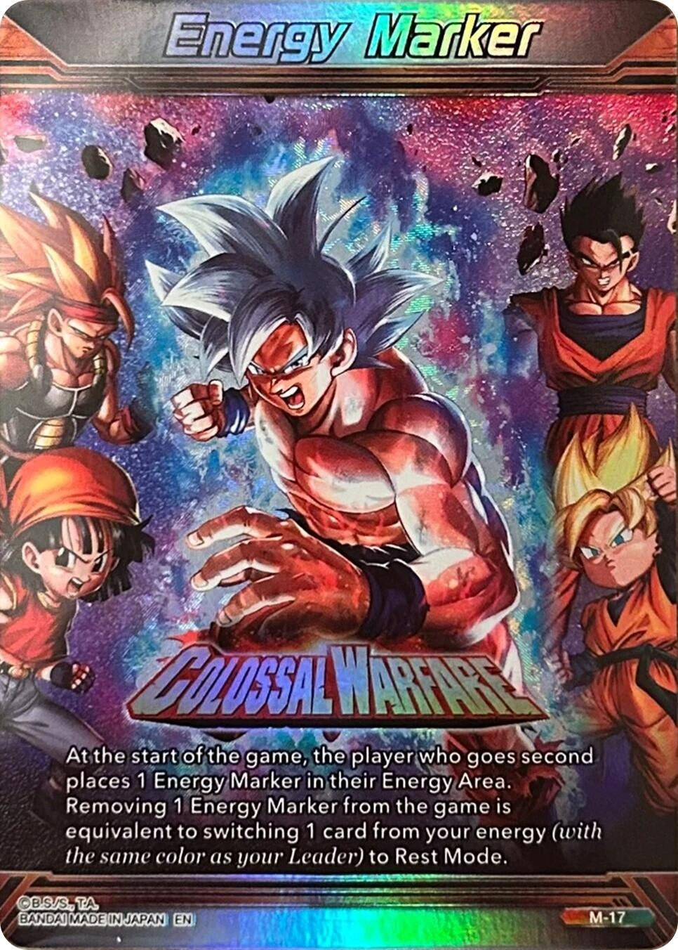 Image for Energy Marker - Colossal Warfare (M-17) (Silver) - Dragon Ball Super: Masters
