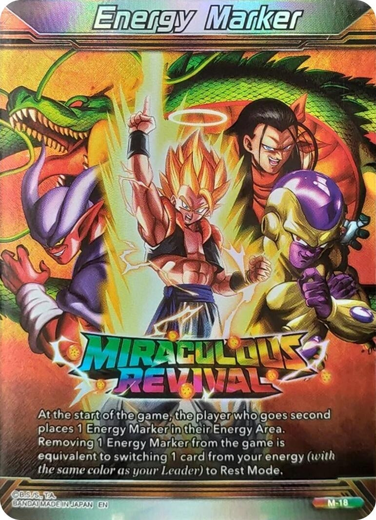 Image for Energy Marker - Miraculous Revival (M-18) (Silver) - Dragon Ball Super: Masters