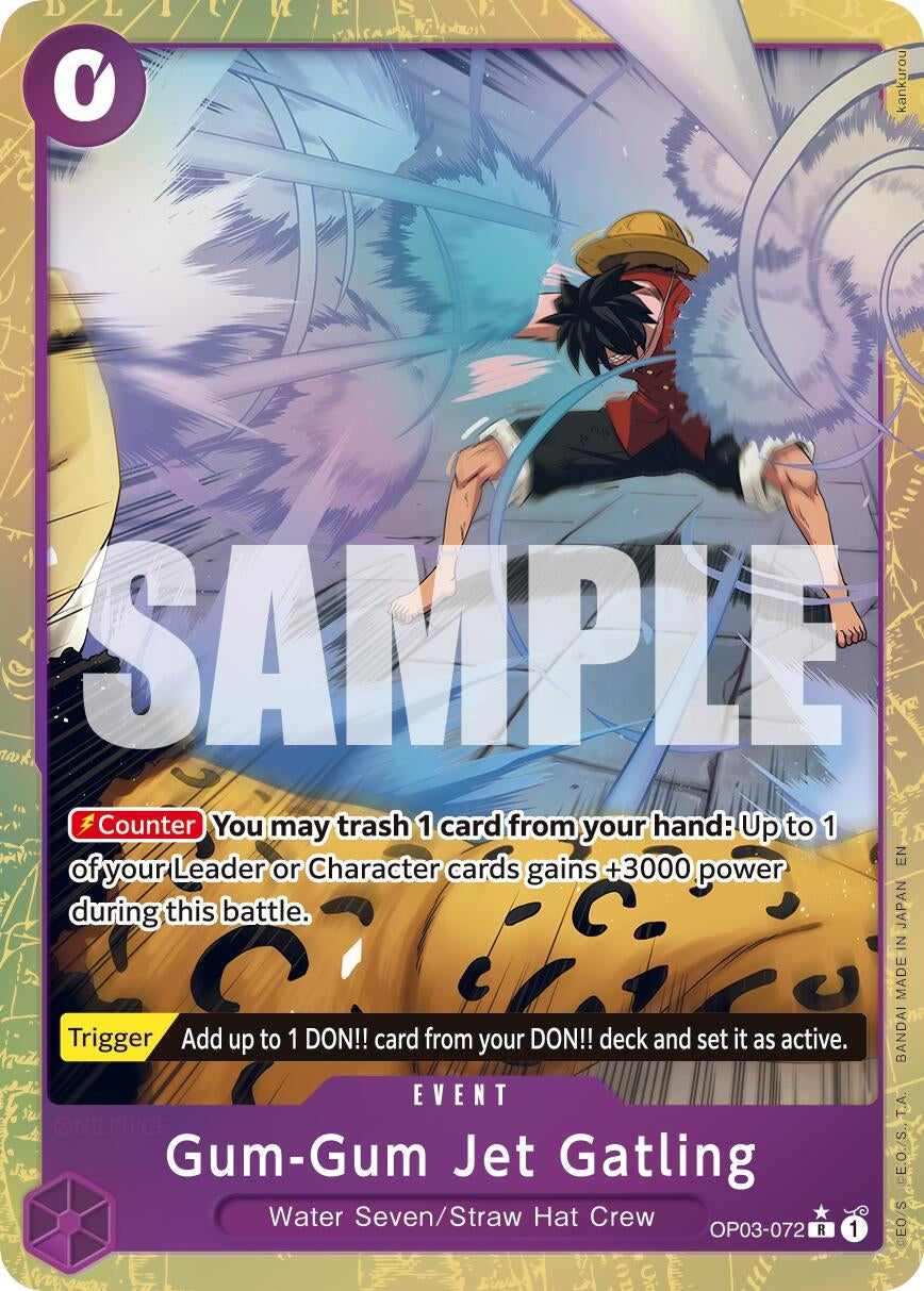 Image for Gum-Gum Jet Gatling (Alternate Art) - One Piece Card Game