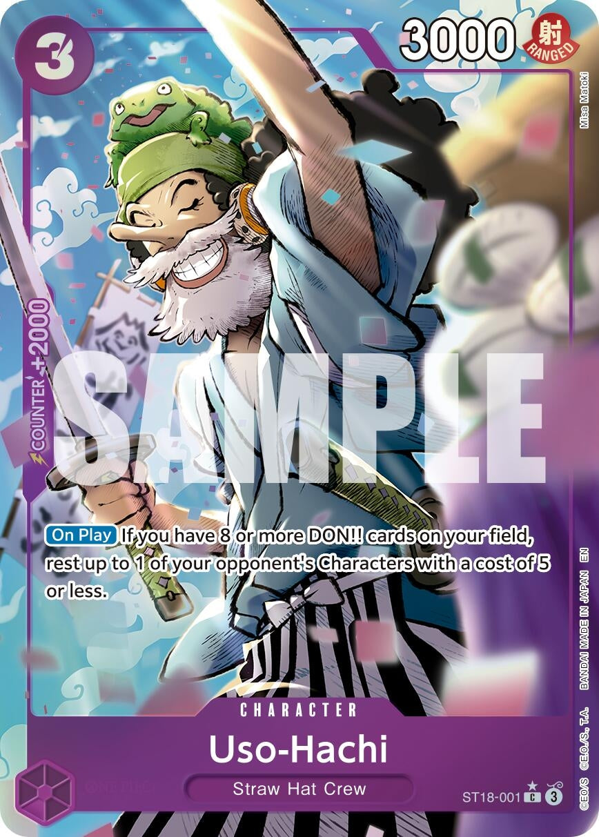 Image for Uso-Hachi (Alternate Art) - One Piece Card Game
