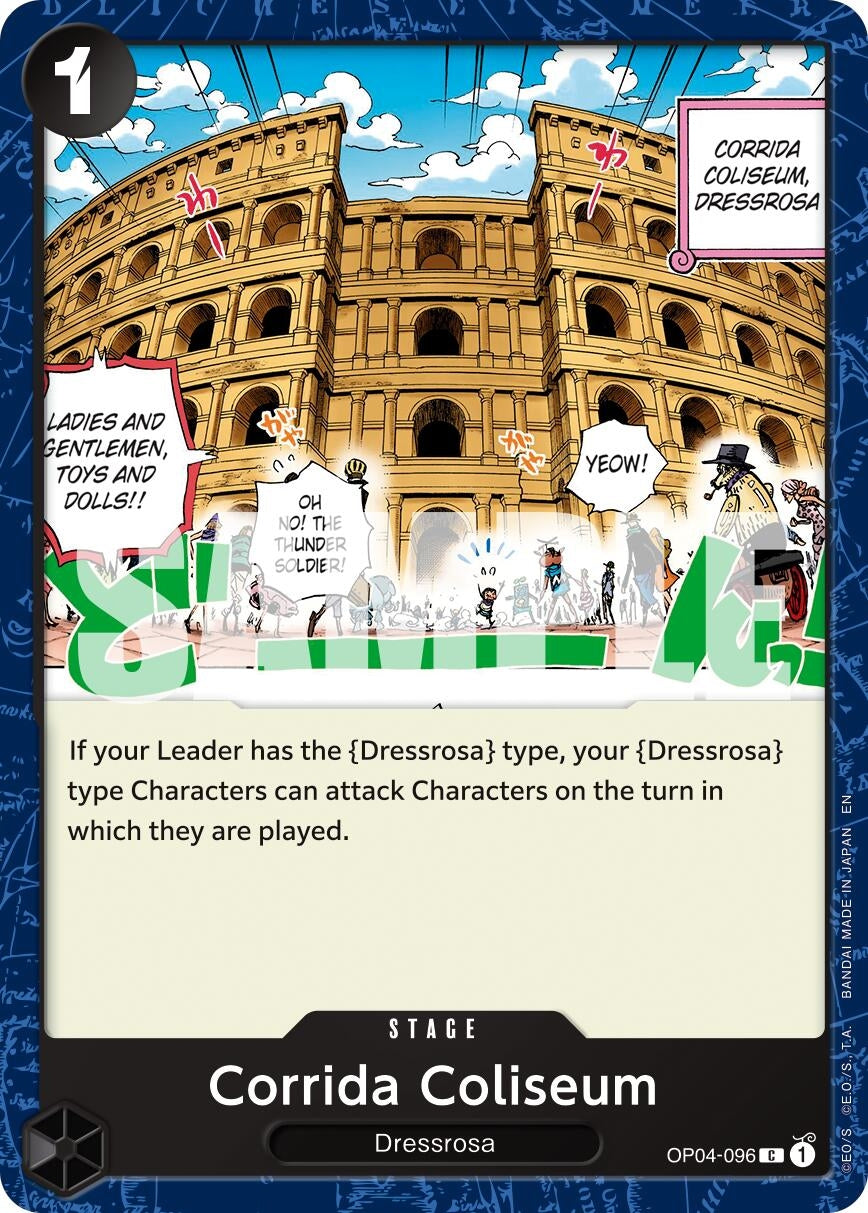 Image for Corrida Coliseum (Reprint) - One Piece Card Game