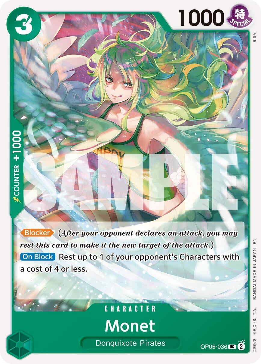 Image for Monet (Reprint) - One Piece Card Game