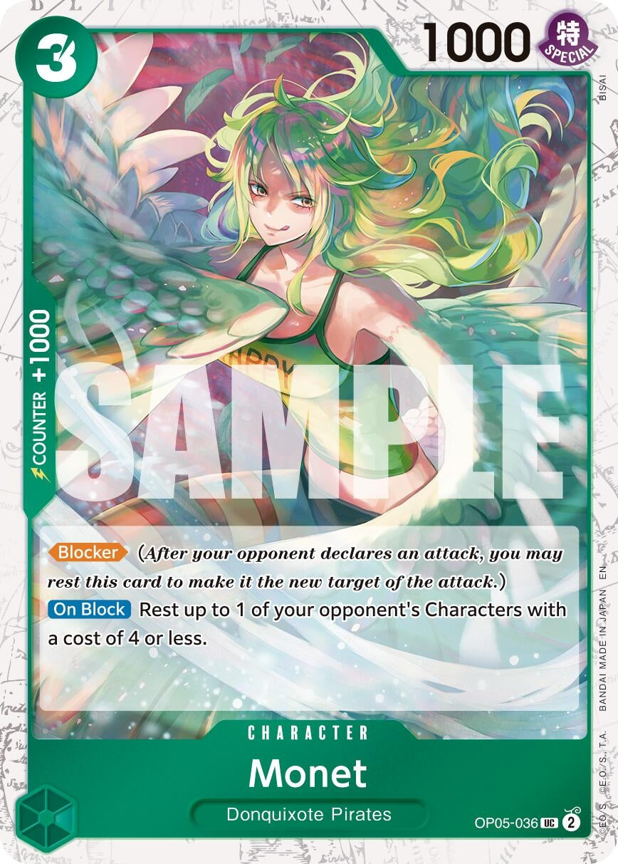 Image for Monet (Pirate Foil) - One Piece Card Game