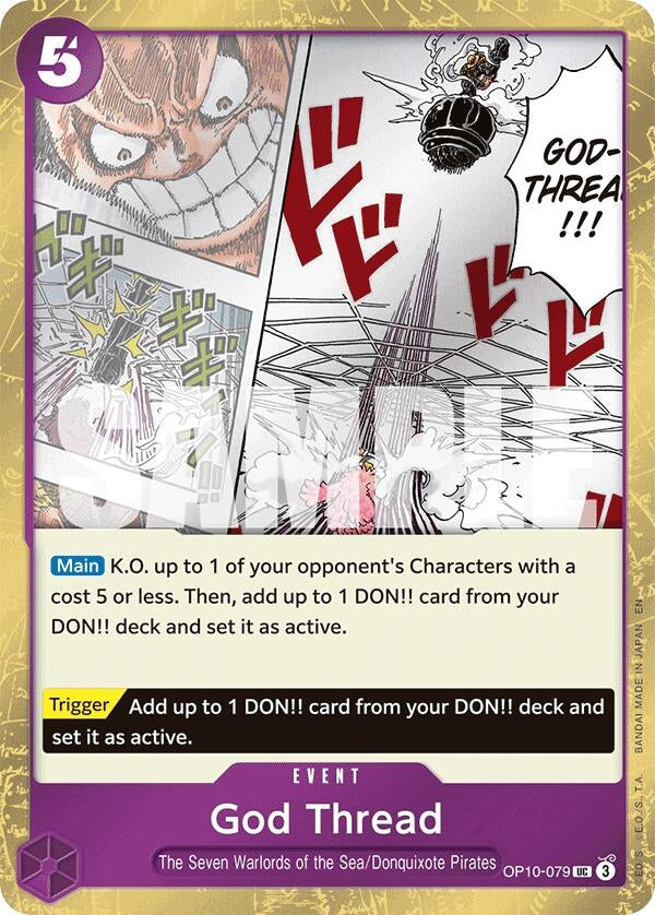 Image for God Thread (Pirate Foil) - One Piece Card Game