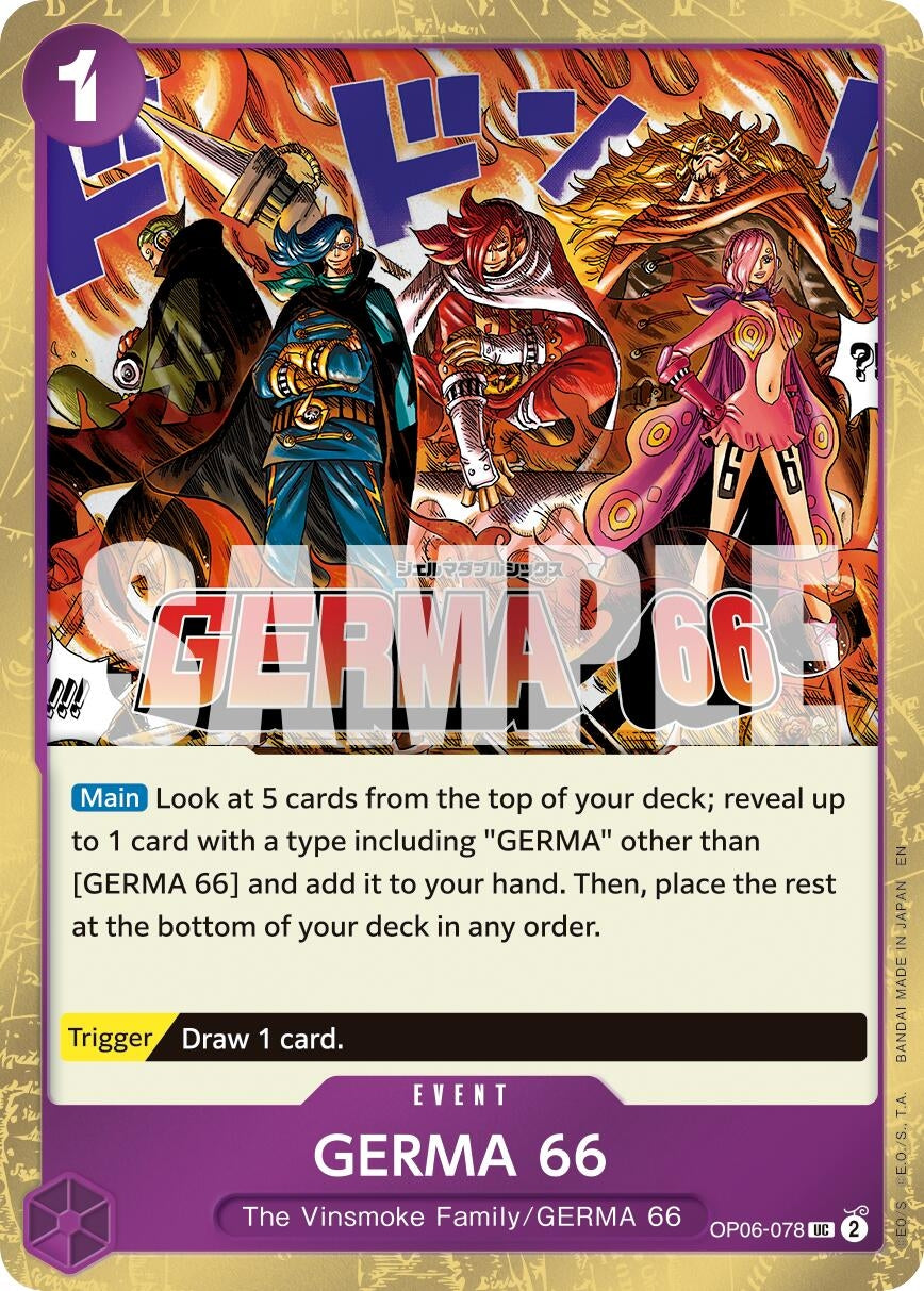 Image for GERMA 66 (Pirate Foil) - One Piece Card Game