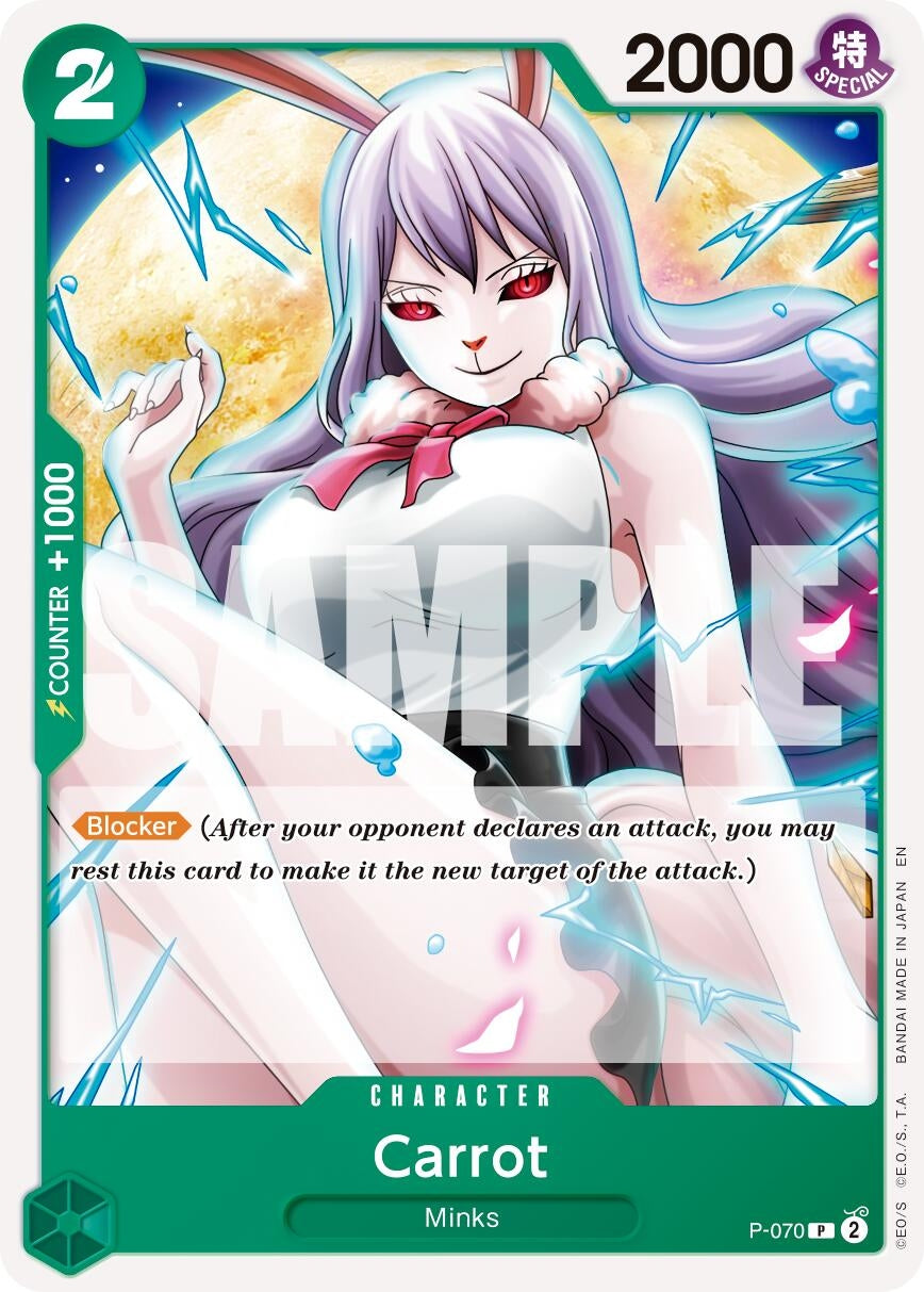 Image for Carrot - P-070 (Reprint) - One Piece Card Game