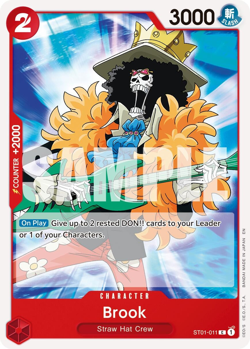 Image for Brook - ST01-011 (Reprint) - One Piece Card Game