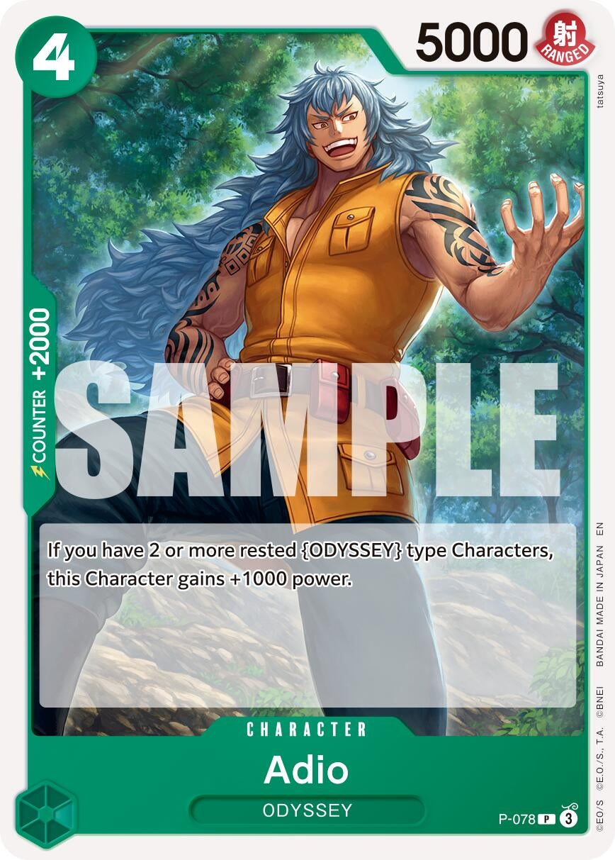 Image for Adio - One Piece Card Game