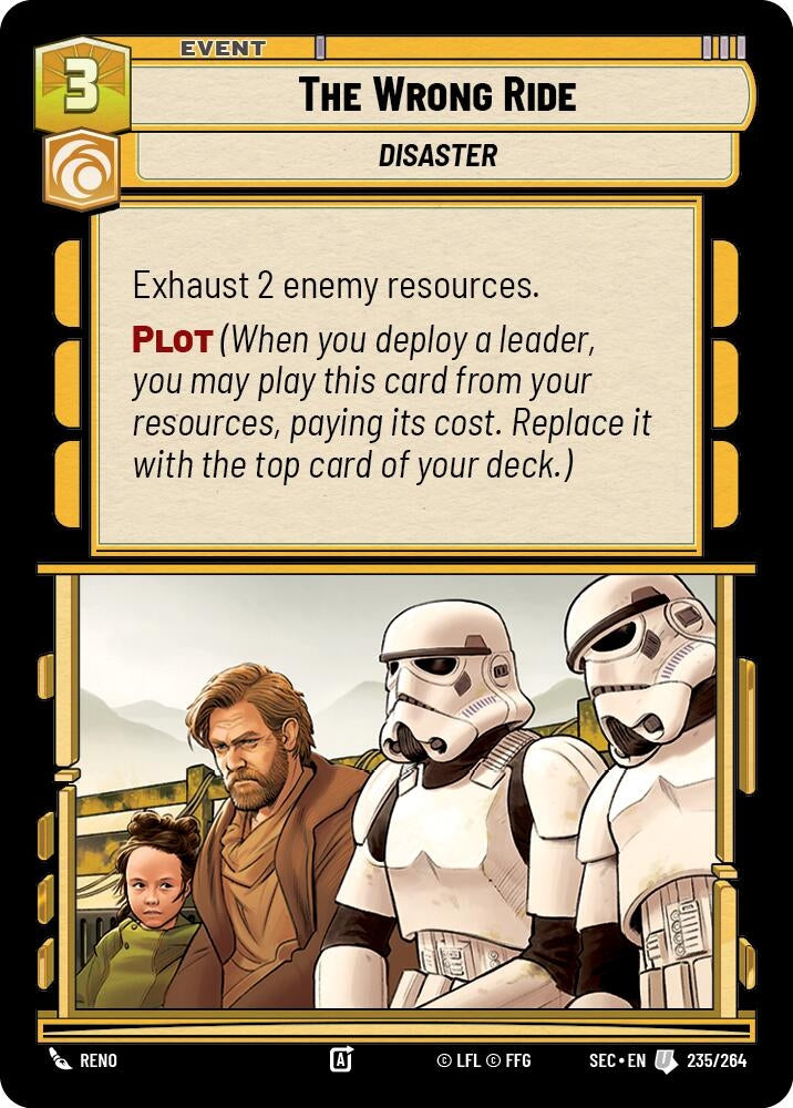 Image for The Wrong Ride - Star Wars: Unlimited